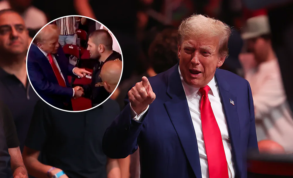 Хабиб и Трамп пообщались после победы Махачева в титульном бою на UFC 302