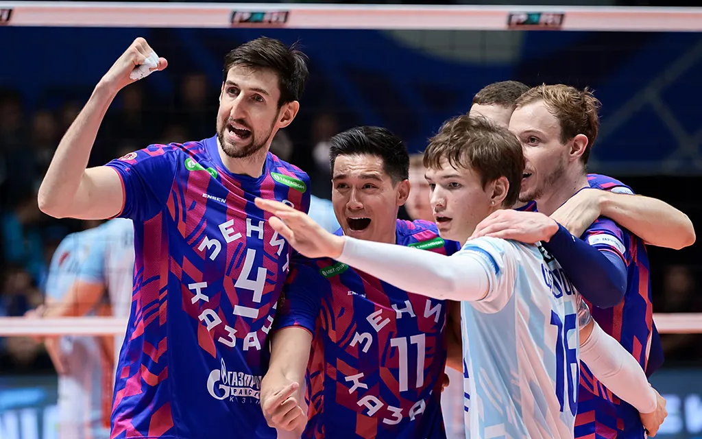 «Зенит-Казань» завоевал золото чемпионата России по волейболу