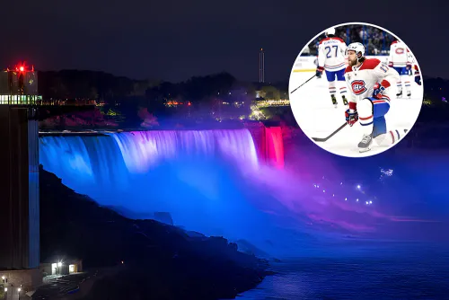 Символ Канады в цветах флага России. Клуб НХЛ поддержали неожиданным способом