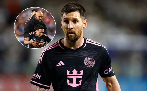 Телохранитель спас Месси от фаната. Бывший морпех пробежал полполя за пять секунд