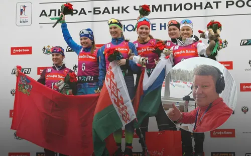 Победительнице чемпионата России не включили гимн. Ситуацию исправил Губерниев