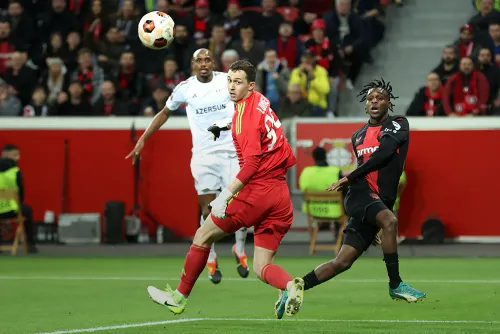 Драма Лунёва в концовке. «Карабах» дрогнул в меньшинстве перед лидером Бундеслиги