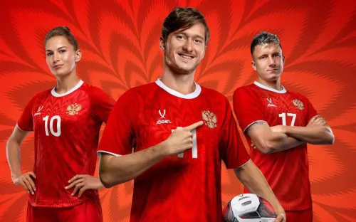Легендарная жар-птица! Сборная России презентовала новую сказочную форму