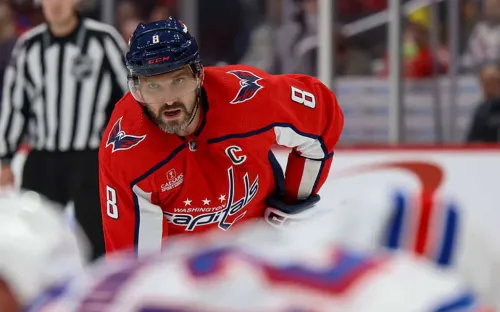 Грустный юбилей Овечкина. Голевая засуха звезды «Вашингтона» достигла рекордных цифр