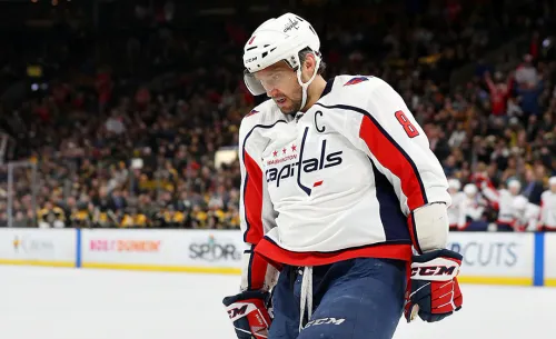 Погоня Овечкина за рекордом стала проклятием? Над «Вашингтоном» в прямом смысле издевались