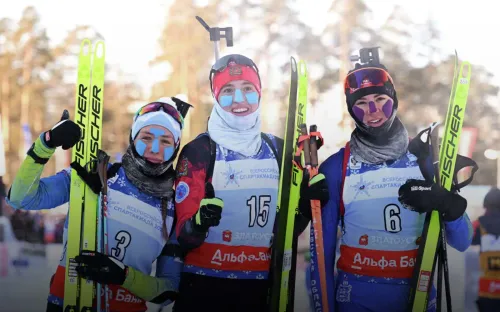 22-летняя вспышка биатлона. Юлия Шеллер сенсационно выиграла масс-старт на Спартакиаде