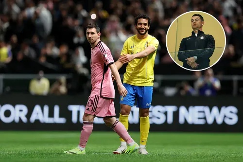 Месси унизили на глазах у Роналду. Криштиану ехидно ухмылялся и улыбался