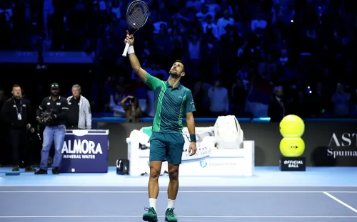 Джокович — лучший теннисист года. Победу добыл в стиле Дани Медведева