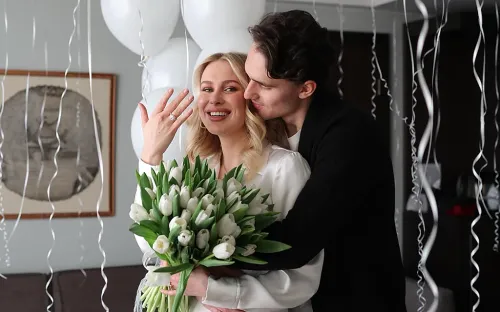 Светская львица и хоккеист. Гуськов и Мамиашвили объявили о свадьбе