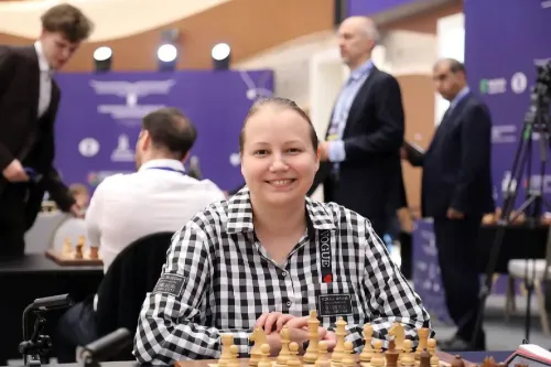 Русская шахматистка вернула титул чемпионки мира по блицу. К этой победе Гунина шла 11 лет