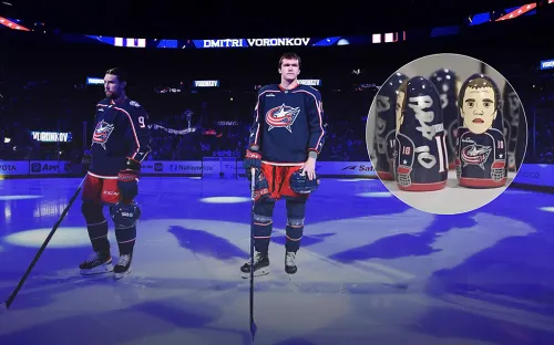 10 000 матрёшек с русскими хоккеистами. И разбивать их никто не собирается