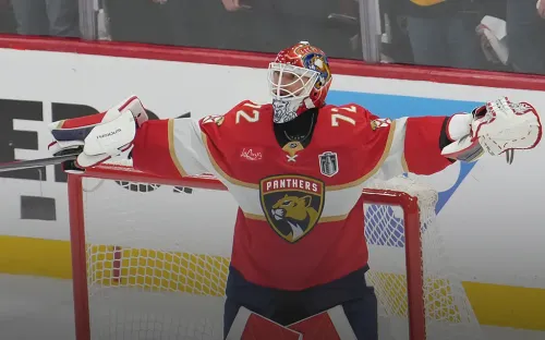 «Бобровский – причина победы «Флориды». Россиянин установил несколько рекордов финала НХЛ