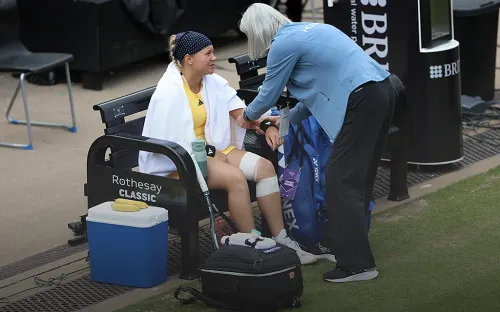 Россиянка рискует пропустить Олимпиаду. Диана дважды вызывала врача и проиграла