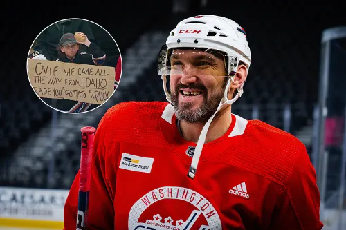 «Обменяю картошку на шайбу». Овечкин осчастливил юного фаната