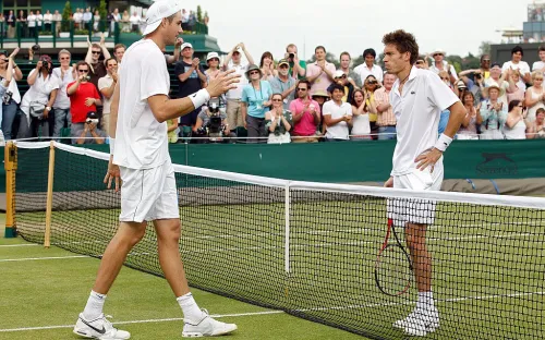 Этот матч установил рекорд по числу рекордов. Теннисисты играли три дня