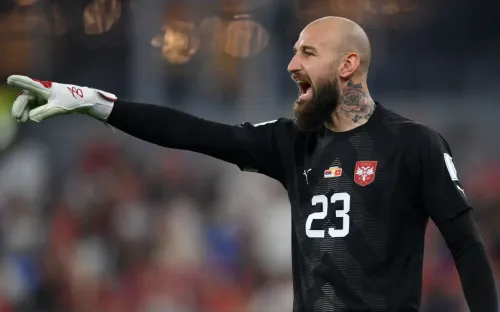 Вратарь Сербии устроил драку в баре. Ему не понравилось замечание болельщика
