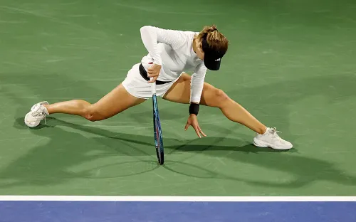 Титул был всего в трёх очках. И всё же Калинская провела лучший турнир в карьере