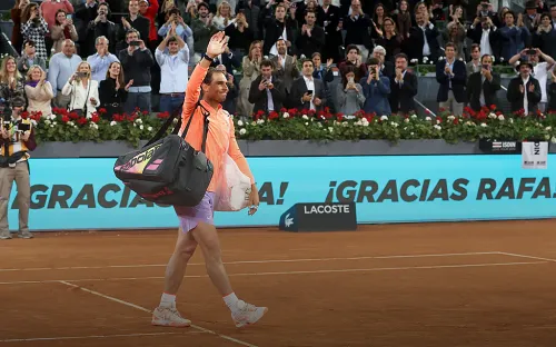 Надаль попрощался с Мадридом. Тысячи людей рыдали и аплодировали