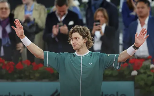 Рублёв играет на запредельном уровне. Американцу ловить было нечего