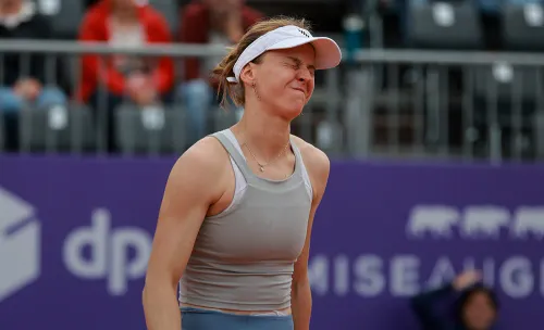 Американка взмокла в матче с Самсоновой. Увы, старания россиянки здесь ни при чём