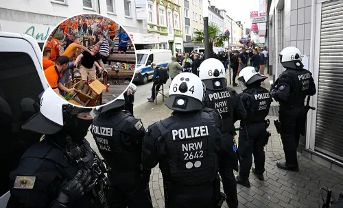 Мордобой в Дортмунде. «Оранжевые» жёстко избили британцев