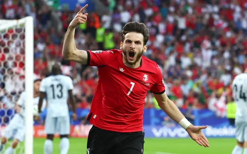 Хвича вывел Роналду из себя. А затем и Грузию – в исторический плей-офф Евро