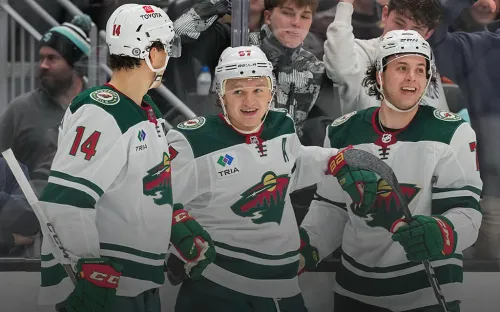Суперсерия Капризова воскресила шансы «Миннесоты» на плей-офф. Россиянин зажёг в Сиэтле