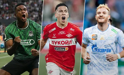 Тройка россиян и остальные. В сборной 7-го тура РПЛ 8 (!) латиноамериканцев