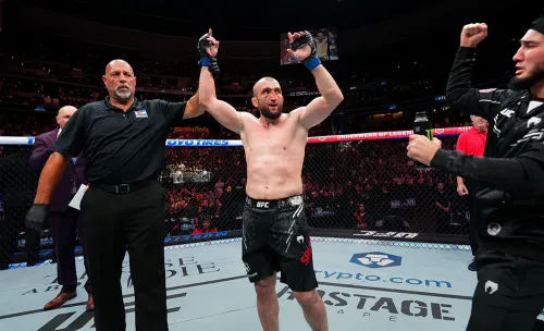 Продолжает драться ради больного сына. Российский боец UFC победил после серии неудач