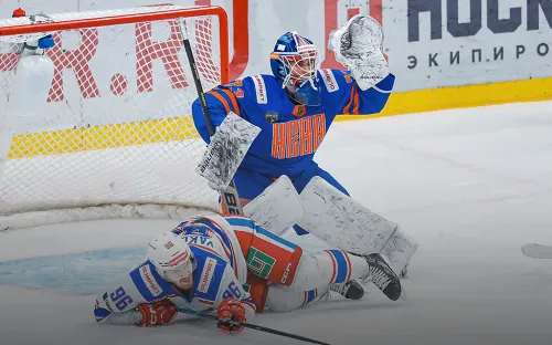 Российский вратарь побил мировой рекорд. Но это не спасло его команду от вылета