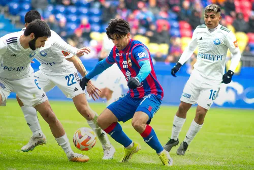 Новичку ЦСКА хватило 14 минут для гола. Но праздник армейцев был испорчен в концовке