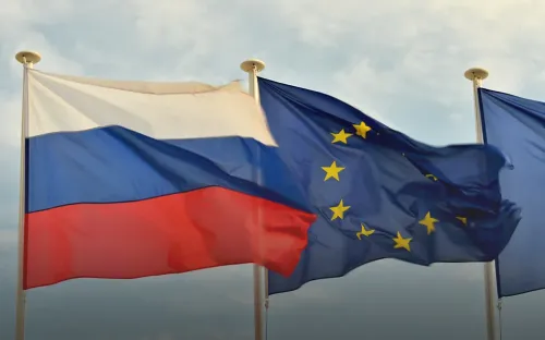 Российский флаг подняли на этапе Кубка мира по лыжам. Финнам пришлось извиняться