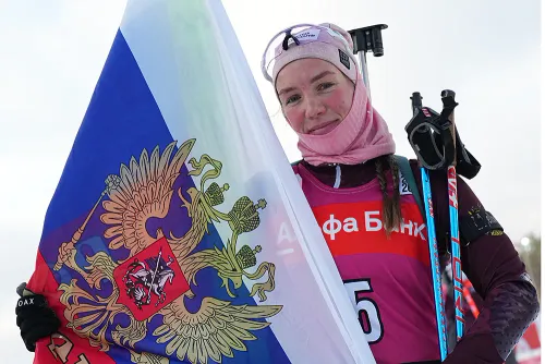 «Я боевая девчонка, всегда могу ответить». Интервью с лучшей биатлонисткой России