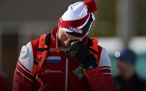 Большунов впервые проиграл. Степанова не упустила случая это прокомментировать