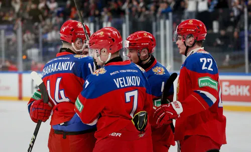 Студенты дали бой сборной России. Но лишь в первом периоде