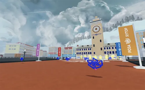 «Роза Хутор» – новинка Roblox. Фиджитал-повестка в горах Кавказа