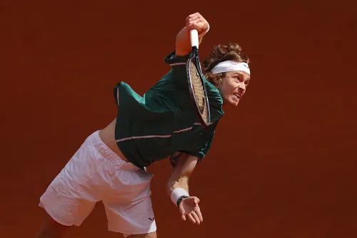 Обошлось без истерик. Рублёв прервал серию из четырёх поражений