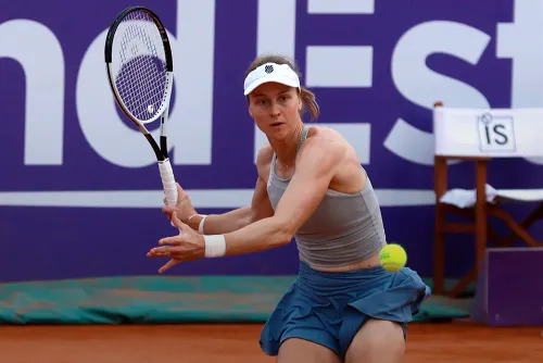 Самсонова повесила «баранку» прошлогоднему полуфиналисту «Ролан Гаррос». Дождь ей не помеха