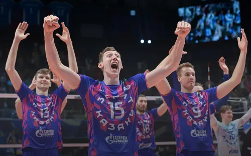 Казань — волейбольная столица России! «Зенит» повторил результат «Динамо-Ак Барс»