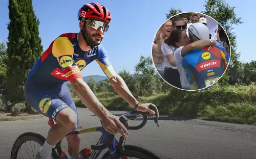 Француз заплатил 20 тысяч за поцелуй жены. Суровое наказание на «Тур де Франс»