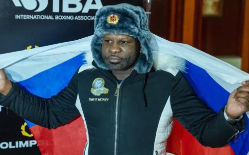 Новый русский — дядя Кевин. Владимирович победил и во славу России позировал с флагом