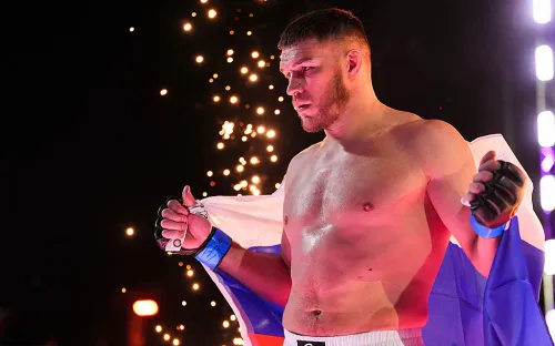 Победа богатыря под российским флагом. Немков усыпил бразильца треугольником