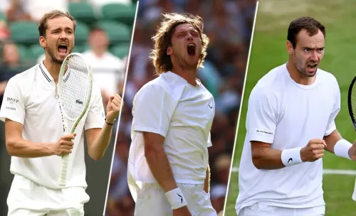 Трое русских в четвертьфинале Уимблдона. Такого в истории ещё не было