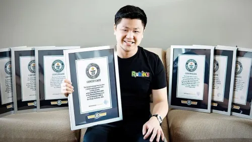 Аутист в США установил уникальный рекорд. В три секунды не укладывался ещё никто