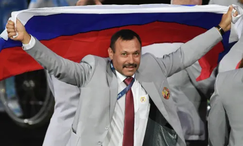 «Братьями не торгуем». Белорусского спортсмена жёстко наказали за акцию с флагом России