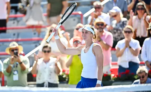 Русскую теннисистку в Канаде лишили шансов на титул. Самсонову провожали с корта овациями