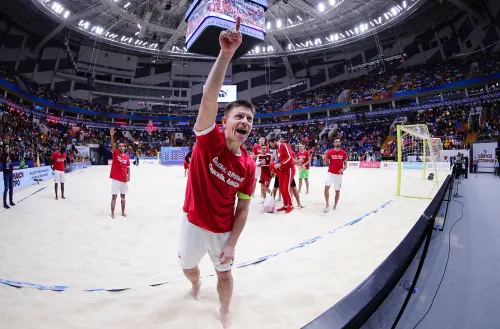 «Спартак и «Локо» на пьедестале клубного чемпионата мира по пляжному футболу