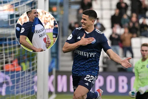 «Ты станешь бабушкой». Игрок «Оренбурга» отпраздновал гол особенным образом