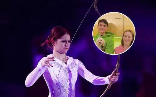 Следы страстных поцелуев. Трусова разлучила фигуриста с невестой